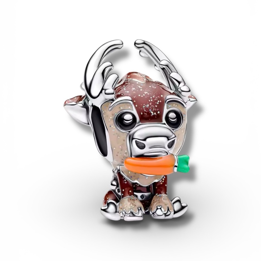 Frozen Reindeer charm compatible with Pandora bracelets